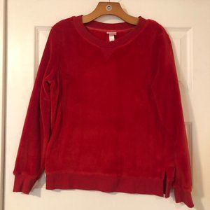 Soft Velvet Red Christmas Shirt